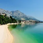 Studio Apartment In Brela With Sea View, Terrace, Air Conditioning, Wi-Fi